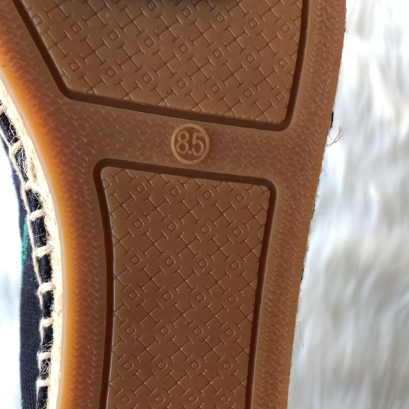 NWT Tory Burch Sonoma Espadrille Flats Size 8 1/2 - Picture 6 of 6